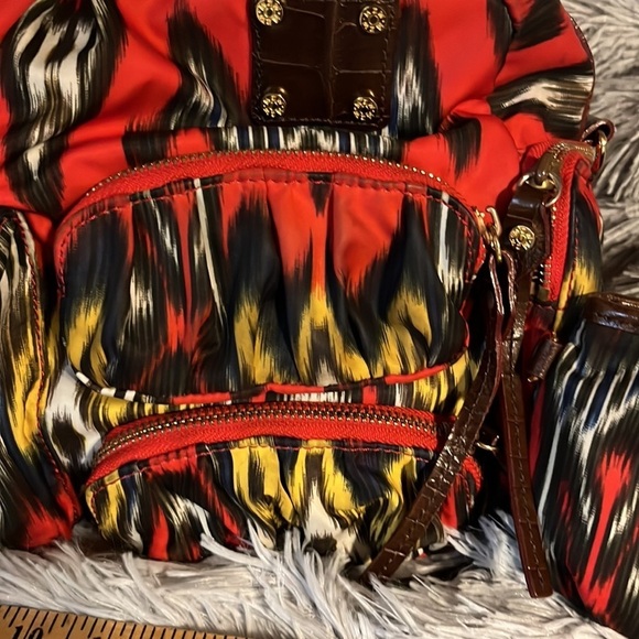 MZ Wallace bundle ikat bag with zipper pouch and detailed crossbody strap - Picture 4 of 16
